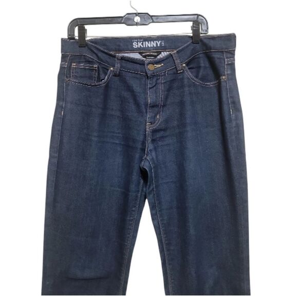 New York and Company Women's Low Rise Skinny Denim Jeans Size 10 Tall - Picture 3 of 6